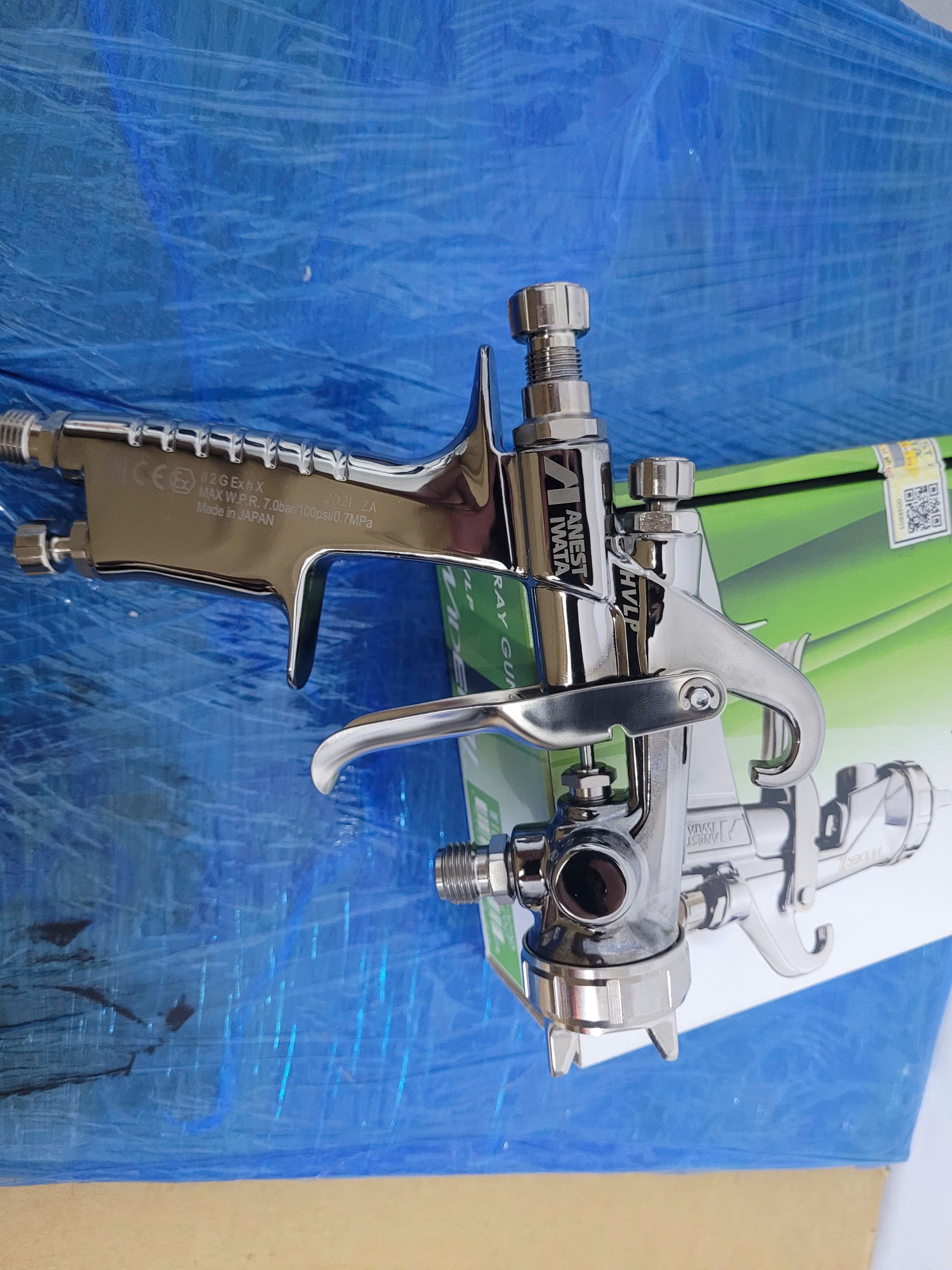 Súng phun sơn áp lực thấp WIDER1L Anest Iwata